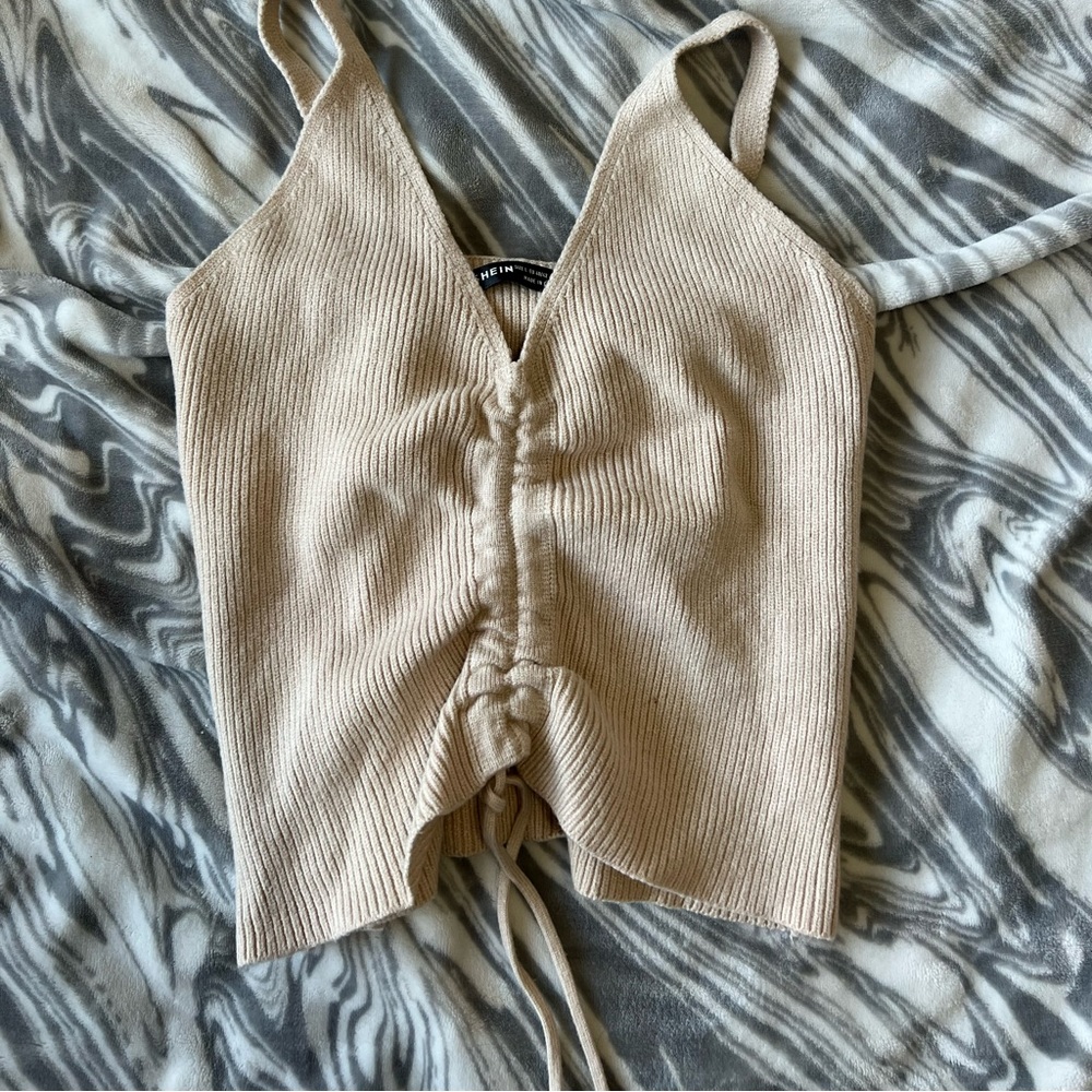 Scrunched Crop Top